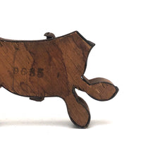 Headless Dog Old Industrial Die-Cut Toy Mold