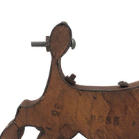 Headless Dog Old Industrial Die-Cut Toy Mold