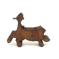 Headless Dog Old Industrial Die-Cut Toy Mold