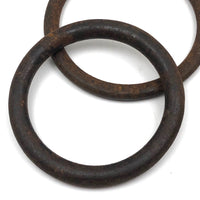 Trio of Forged Iron/Steel Rings