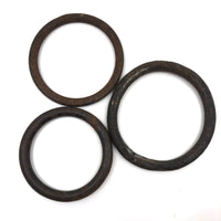 Trio of Forged Iron/Steel Rings