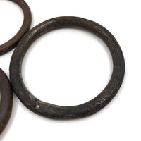 Trio of Forged Iron/Steel Rings