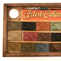 Wonderful "Our Boys Colour Box" Unused 19th C Watercolor Color Set