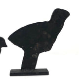 Pair of Birds Vintage Carnival Shooting Targets