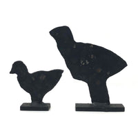 Pair of Birds Vintage Carnival Shooting Targets