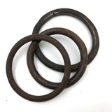 Trio of Forged Iron/Steel Rings