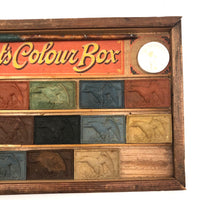 Wonderful "Our Boys Colour Box" Unused 19th C Watercolor Color Set