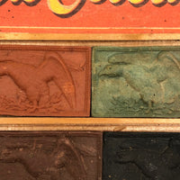 Wonderful "Our Boys Colour Box" Unused 19th C Watercolor Color Set