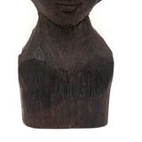 Enigmatic Carved Folk Art Bust