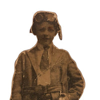 Young Aviatior Photo Statuette