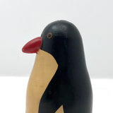 Sweet Vintage Wooden Nesting Penguin Set - Mother + 2 Babies