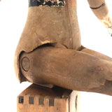 SOLD Rare and Wonderful 1873-4 Joel Ellis Jointed Doll with Lead Hands and Feet