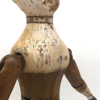 SOLD Rare and Wonderful 1873-4 Joel Ellis Jointed Doll with Lead Hands and Feet