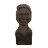 Enigmatic Carved Folk Art Bust