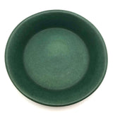 Bennington Potters Vintage Matte Green Shallow Bowl / Pie Pan