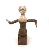SOLD Rare and Wonderful 1873-4 Joel Ellis Jointed Doll with Lead Hands and Feet
