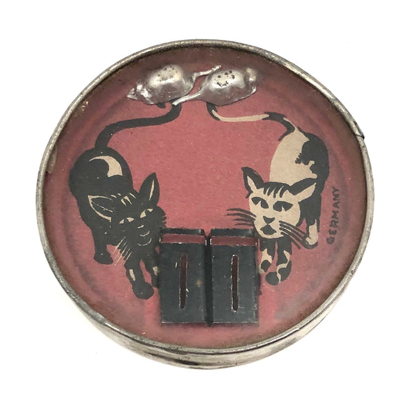 Two Cats and Two Mice c. 1920s German Dexterity Game