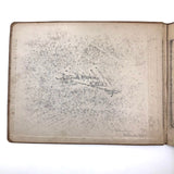 Elton.S. Durkee 1884 Sketchbook Featuring Oregon Estates