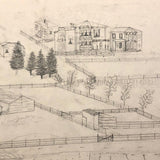 Elton.S. Durkee 1884 Sketchbook Featuring Oregon Estates