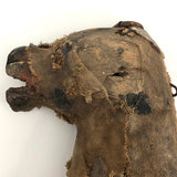 Fantastic Antique Wood and Cloth Punch and Judy Horse Marionette