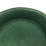 Bennington Potters Vintage Matte Green Shallow Bowl / Pie Pan