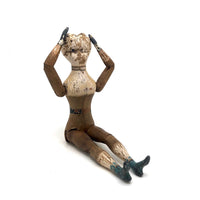 SOLD Rare and Wonderful 1873-4 Joel Ellis Jointed Doll with Lead Hands and Feet
