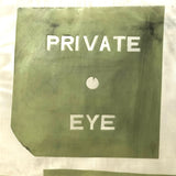 Vintage PRIVATE EYE Silkscreen Printing Screen
