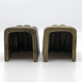 Heavy Brass Lion Claws (Great Bookends!) - A Pair