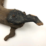 Fantastic Antique Wood and Cloth Punch and Judy Horse Marionette