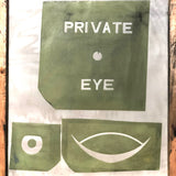 Vintage PRIVATE EYE Silkscreen Printing Screen