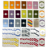 Beautiful and Rare 1920 "Game of Rainbow" Card Game, Complete Deck of 56 with Key