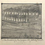 Elton.S. Durkee 1884 Sketchbook Featuring Oregon Estates