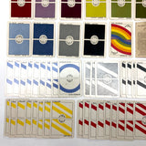 Beautiful and Rare 1920 "Game of Rainbow" Card Game, Complete Deck of 56 with Key