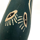 Fabulous Carved and Painted Wooden Sculpture of Seal or Sea Lion Balancing Ball