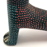 Fabulous Carved and Painted Wooden Sculpture of Seal or Sea Lion Balancing Ball