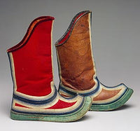 Antique Tibetan Jhaalaam Boots