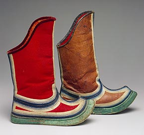 Antique Tibetan Jhaalaam Boots critical EYE Finds