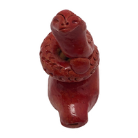 Red Clay Mexican Snake Ocarina