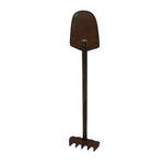 Miniature Copper Rake (Nail Rake)