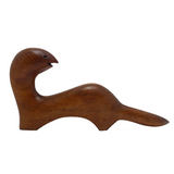 Carved Otter by Richard Tompkins, Nova Scotia