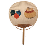 Japanese Vintage Uchiwa Fan, Presumed by Keisuke Serizawa