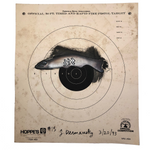 Fish on Target Collage by Julie Dermansky, 1993
