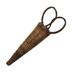 Northeast Coast Native Basketry Sewing Scissors Holder