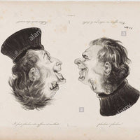 French 19th Century Reversal Image, Which is My Portrait?