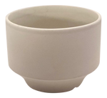 Mid-Century Modern White Pottery Planter