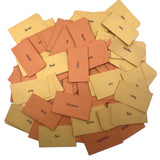 Poetically Inspiring 1953 Popper Words Cards, Sets One and Two
